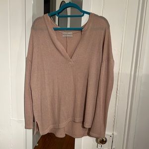 Urban Outfitters Light pink knit sweater